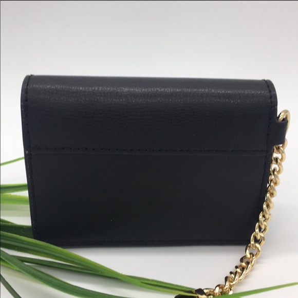 Michael Kors KINSLEY Accordion Card Holder Black - Picture 2 of 8